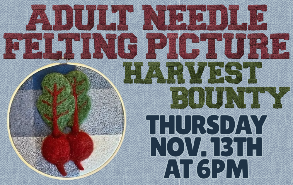 adult needle felting scroller