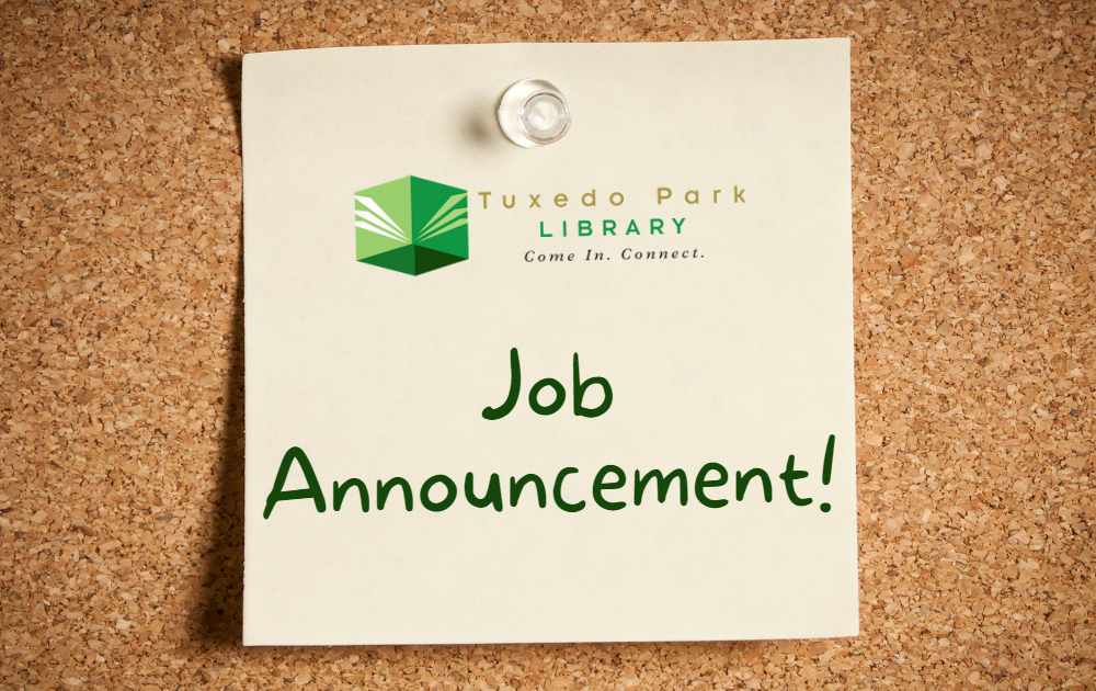 Job Announcement!