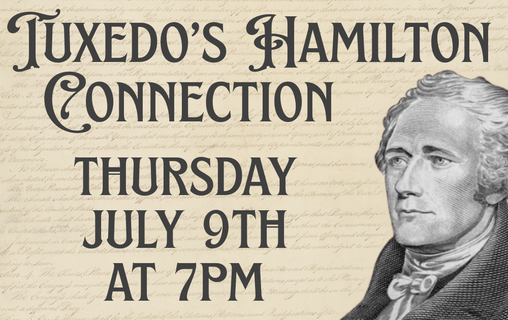 Tuxedo Hamilton Connection, Thursday, July 9th at 7pm